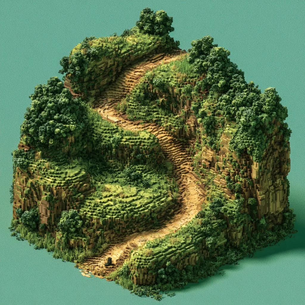 Walking the land — slope, access, vegetation