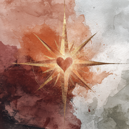 Compass Heart — Small Stage visual asset
